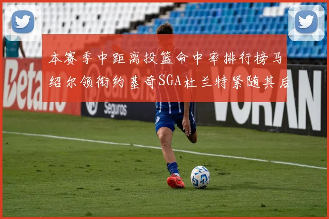 本赛季中距离投篮命中率排行榜马绍尔领衔约基奇SGA杜兰特紧随其后