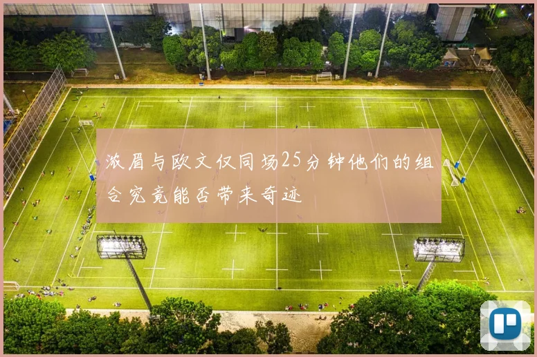浓眉与欧文仅同场25分钟他们的组合究竟能否带来奇迹